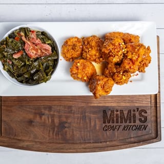 Salmon Bites w/ side