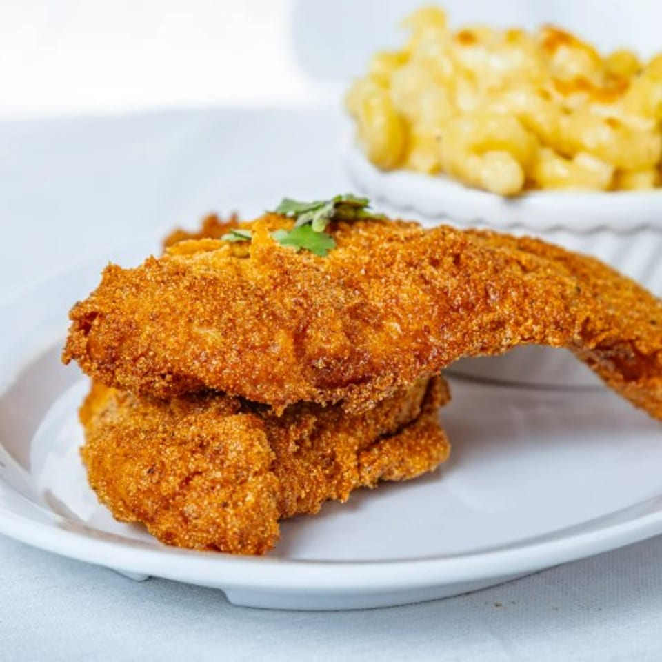 2 Piece Catfish Lunch.